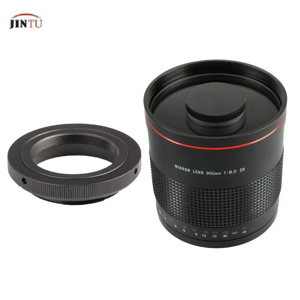 Obiektyw teleobiektywowy JINTU 900mm f/8.0 Manual MF do aparatów SONY NEX E Mount A7S A7R II A5100 NEX-3NL A7 A7R A6000 A6500