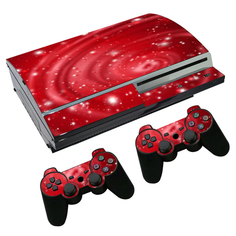 Voor PS3 Vet Console En Twee Controller Skins Stickers Met Bodem Prijs En Grote Kwaliteit