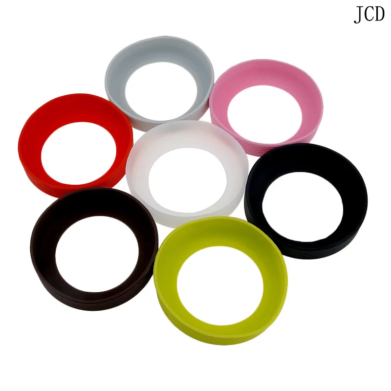 

JCD 9.5cm Silicone Insulation Cup Cover Non-slip Wear-resistant Glass Tea Cup Anti-scald Insulation Universal Protective Cover