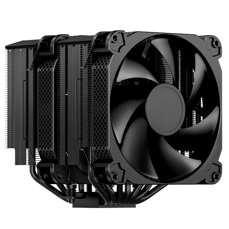 JONSBO-radiador refrigerado por aire HX7280 7 para PC de escritorio, ventilador silencioso de 14CM, Enfriador de CPU para LGA115x 1700 1200 2011 AM5