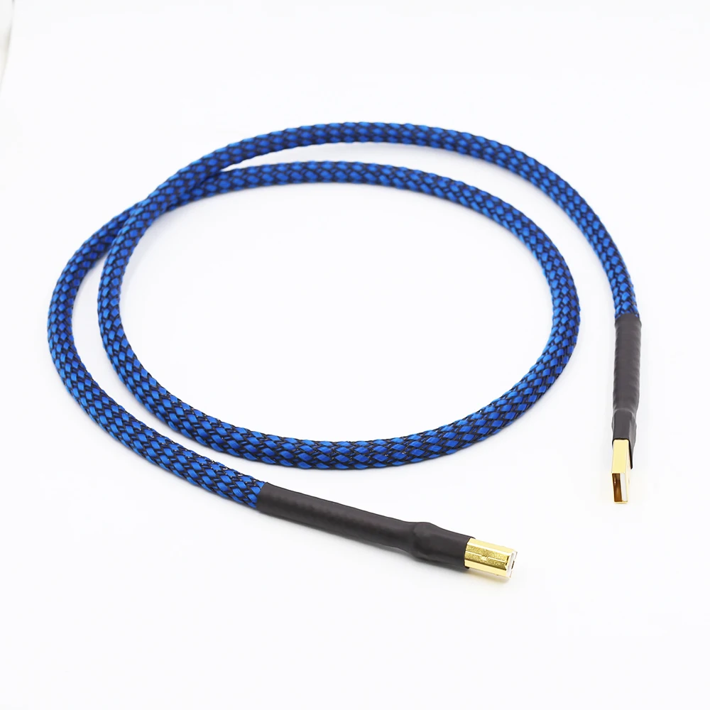 

New Hifi USB Cable High Quality Type A to Type B Hifi Data Cable For DAC