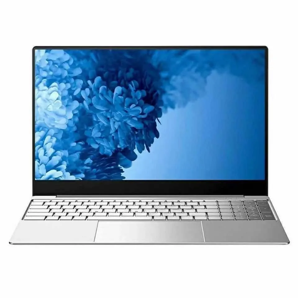 Laptop 14 Inch Quad Core Intel Cpu 1920*1080 Ips Scherm 6Gb LPDDR4 Ram 128Gb 256Gb 512Gb Ssd Rom Notebook Windows10 Zilver