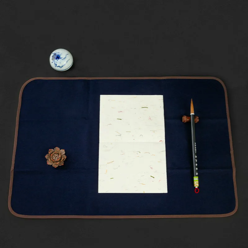 Wool Felt Pad Peinture Feutre Soft Chinese Traditional Brush Calligraphy Ink Painting Pads Thicken Pad Table Mat Feutre Peinture