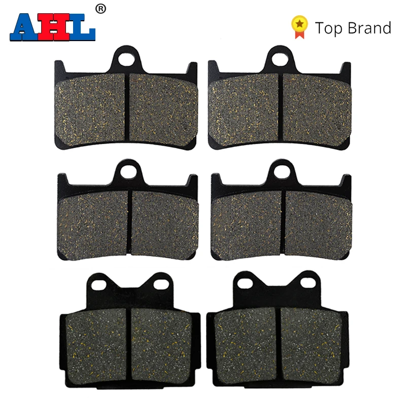 Motorcycle Front and Rear Brake Pads For YAMAHA TZR250 TZR250R 1989-1994 FZS600 Fazer 600 1998-2003 FZR400 RR TZR125 R