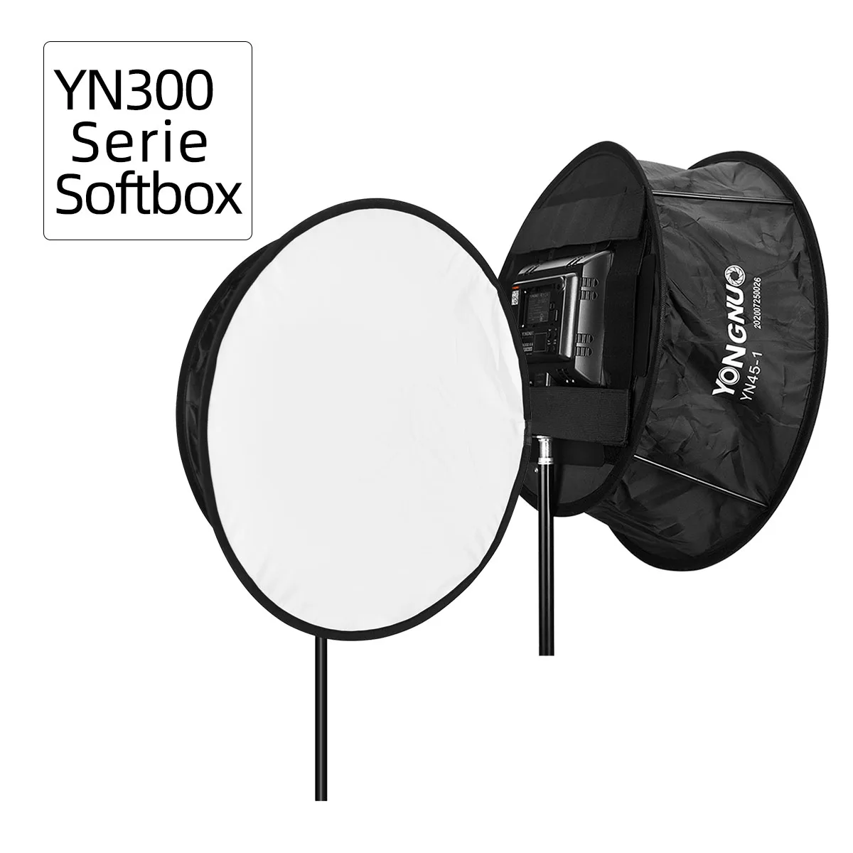 YONGNUO 소프트 박스 디퓨저, YONGNUO YN300 II YN300III YN300 IV YN320 LED 비디오 라이트 패널, 접이식 소프트 필터