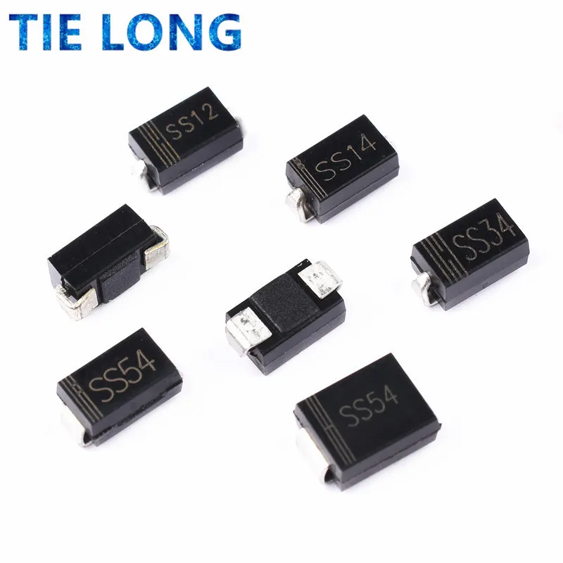 100pcs SMA 1N5819 do-214ac SS14 SS12 SS16 SS24 SS34 SS36 SS56 SS110 SS210 SS310 M1 M4 M7 SS54 SS26 RS1M US1M ES1J ES1D RS2M ES1M