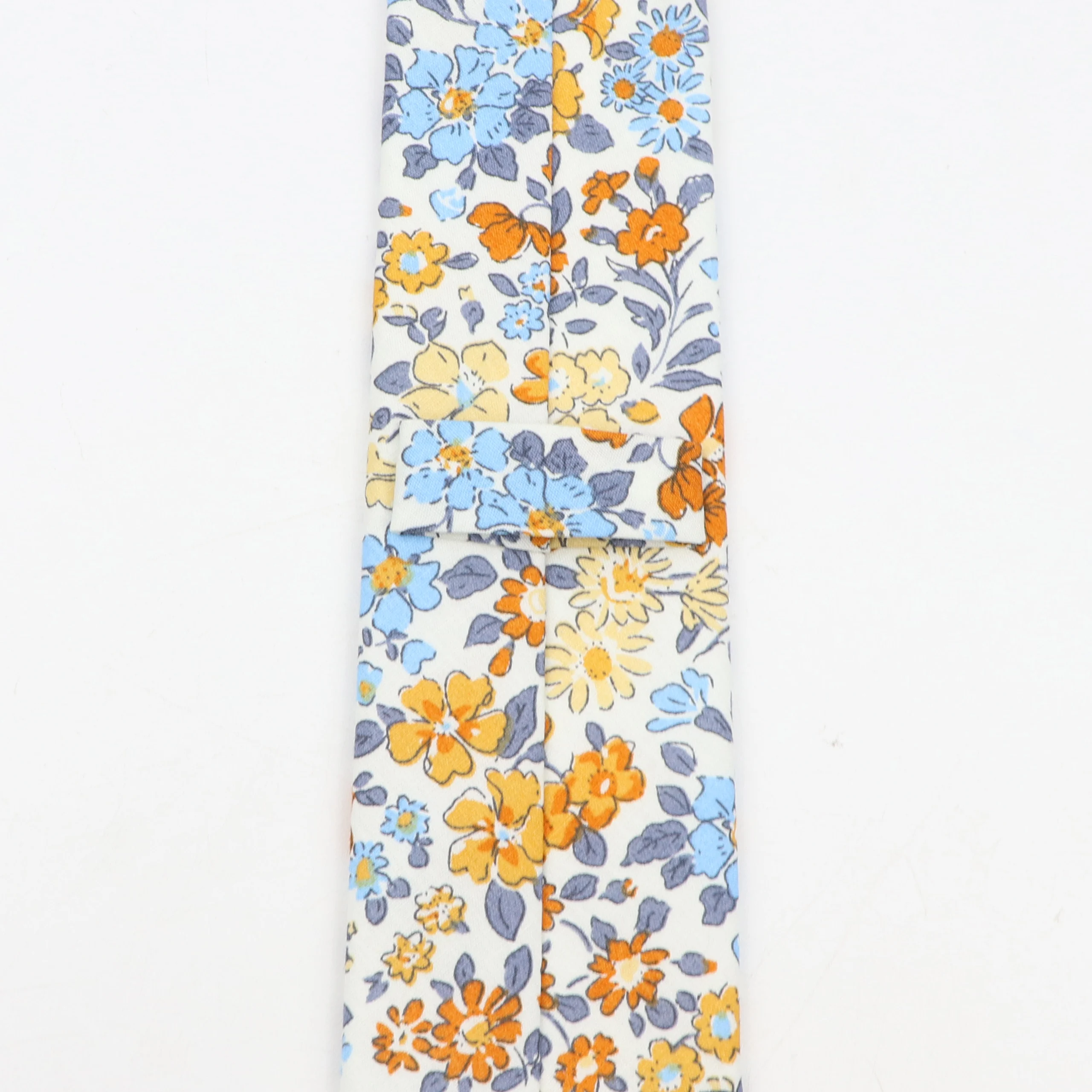 Fashion Floral Tie For Men Women Narrow Casual Mens Ties For Wedding Party Skinny Neckties Flower Printed Male Neck Ties Gift