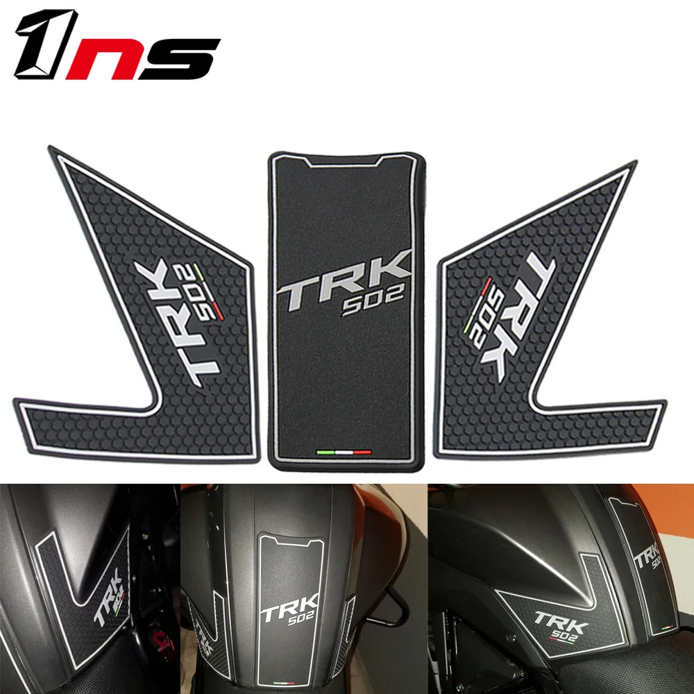 Fits For Benelli TRK 502 X TRK502 TRK502X Motorcycle Anti Slip Tank Pad Sticker Gas Knee Grip Traction Side Kneepad 3M Decal Kit