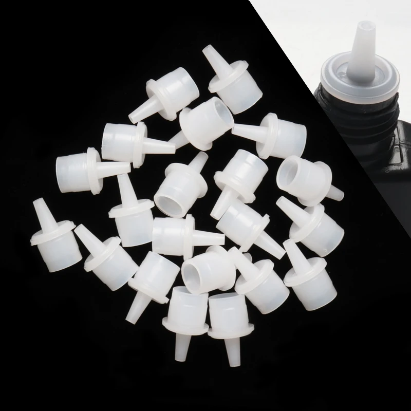 100 pcs Eyelash Glue Bottles Replacement Cover Individual False Eyelashes Extension Convenient Extended Glue Usage makeup tools