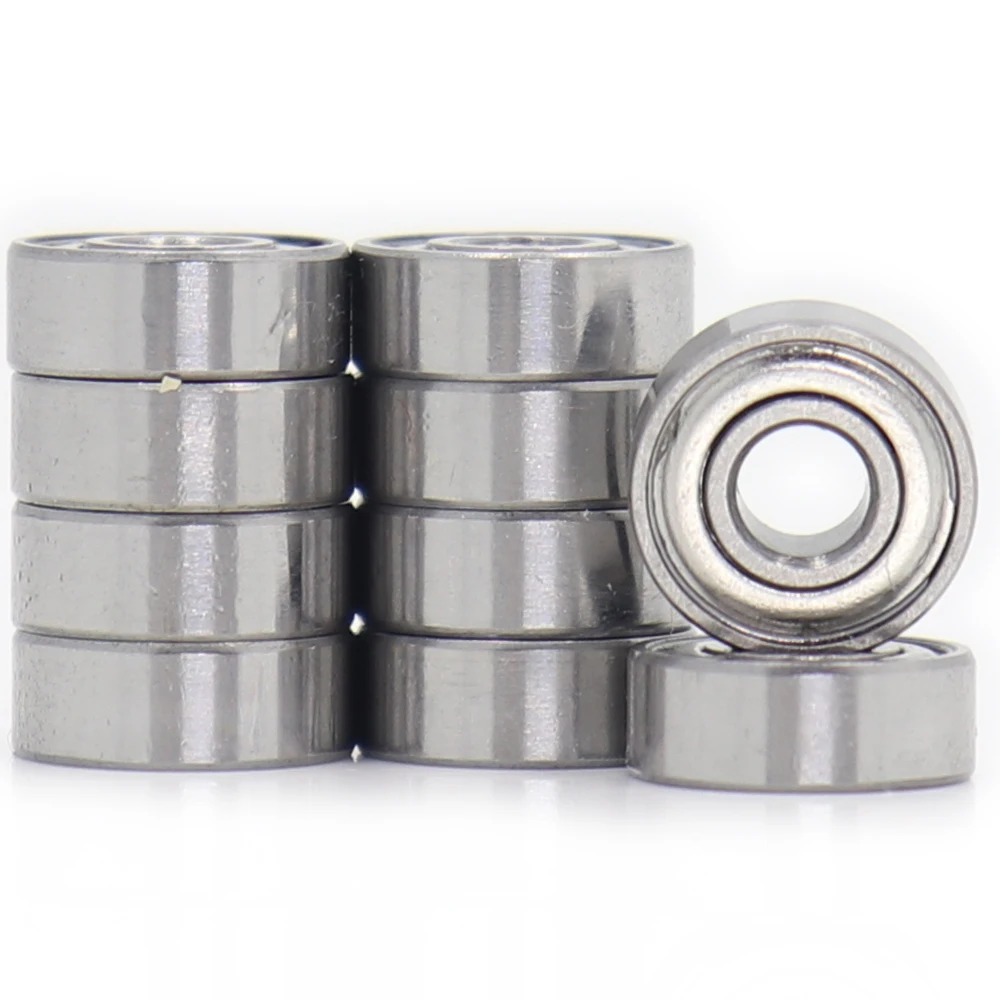 

MR83ZZ Bearing ABEC-1 ( 10 PCS) 3*8*3 mm Miniature MR83 ZZ Ball Bearings R-830 MR83Z