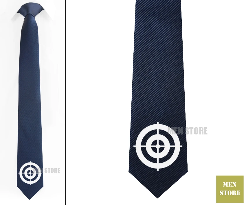 

Hawkeye Symbol Men Jacquard Woven Skinny Narrow 2.3" Necktie 6 cm Neckwear Wedding Party Groom Tie Cufflink LK094M