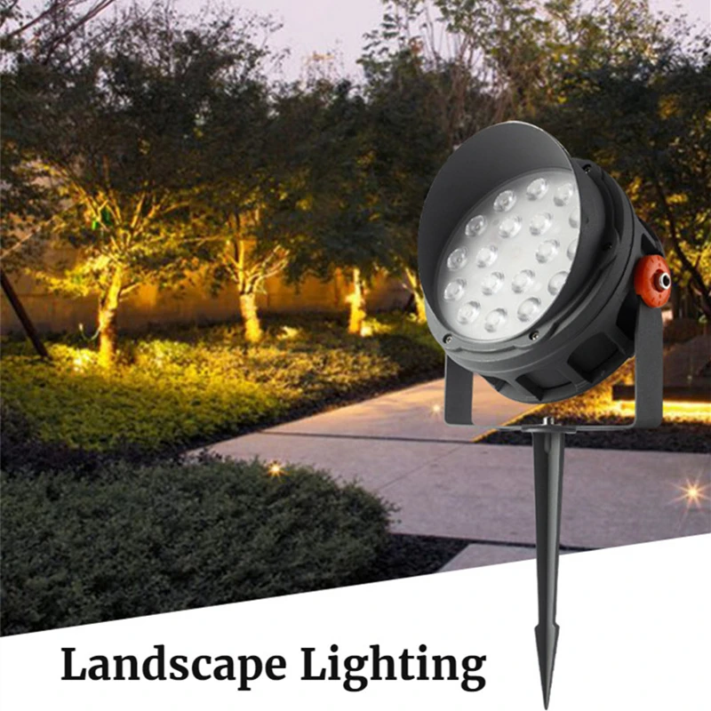 36W 48W Tree Lighting Wall Washer Lights Garden Decoration Spotlight Outdoor Backyard Patio Decor Gazebo Light Lawn Tree Up Lamp