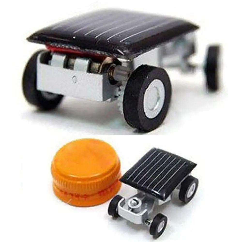 Learning Physical Solar Power Toy Car Mini Cool Racer Funny Electric Kid Educational Toys Gadget Gift