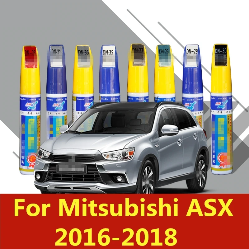 car-styling Paint Care Colors Auto Coat Paint Pen Touch Up Scratch Clear Repair Remover Remove Tool For Mitsubishi ASX 2016-2018