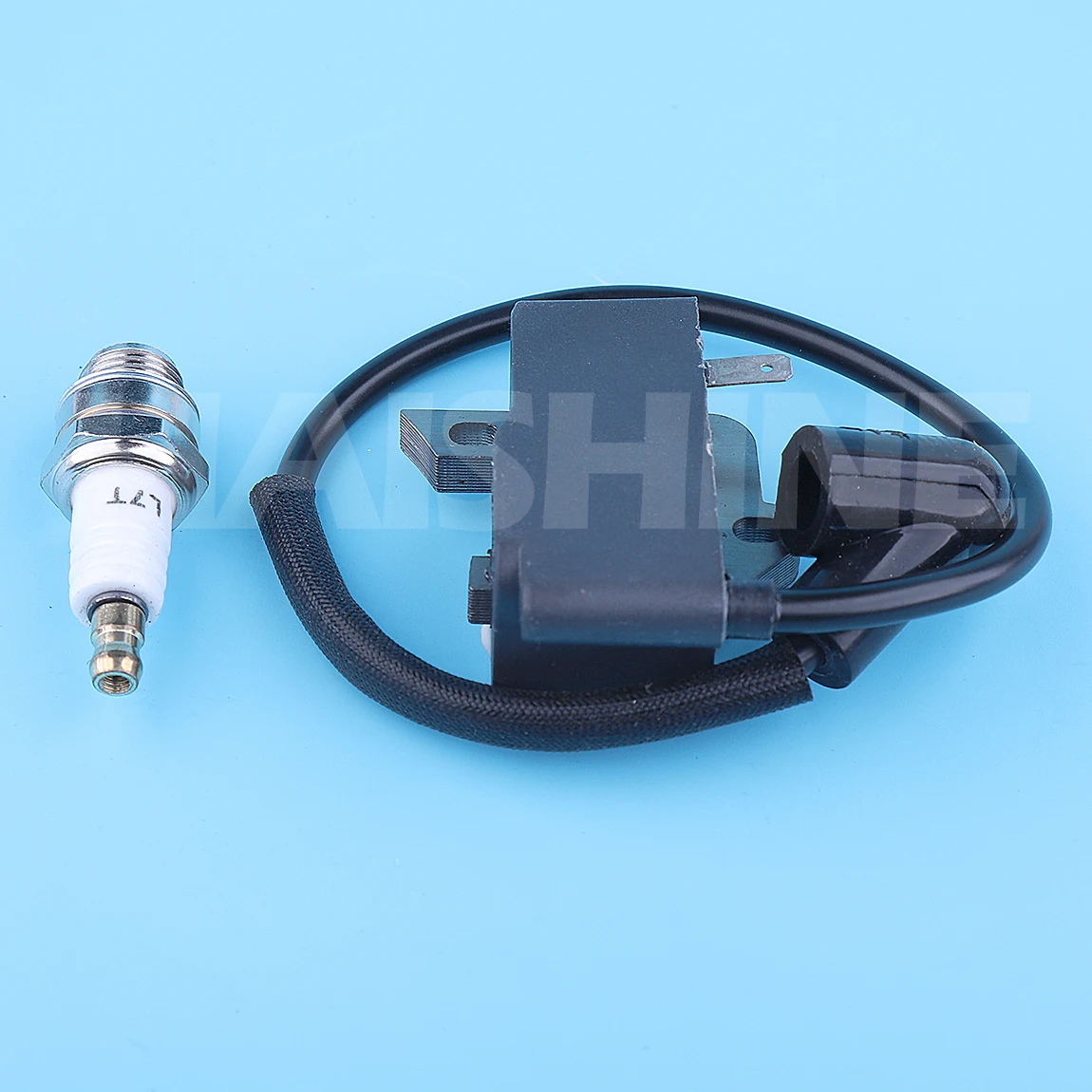 Bobina de Ignição Vela de Ignição para Husqvarna 124l 125l 128l 124c 125c 128c 125e 128e 125r 125rj 128r 128cd 28cc Ferramentas Aparador de Jardim