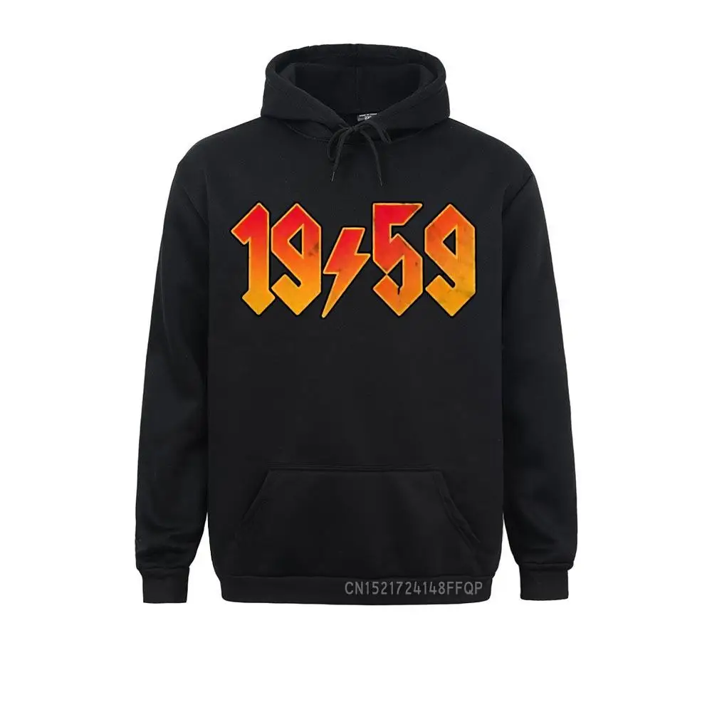 1959 Sweatshirt For Those Who Still Rock Man's Birthday Anniversary Sweatshirts Novelty Soft Designer Coats Party Adult Hoodies