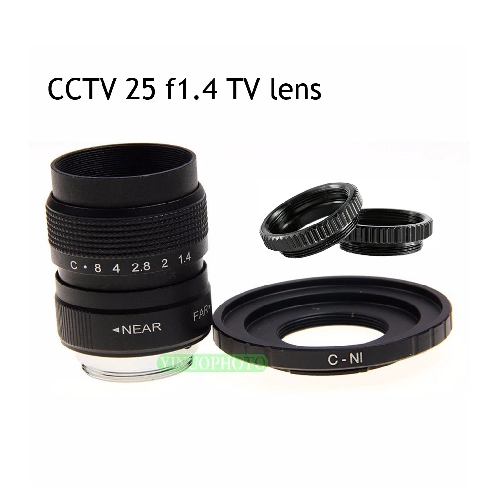 25Mm F1.4 Cctv Tv M… - image