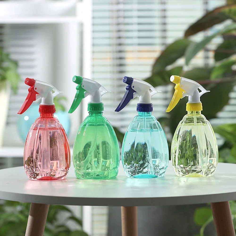 

600ml 5 color available Plastic Water Spray Bottle&Sprayer Watering Flowers plastic Spray Bottle&plastic watering blow can