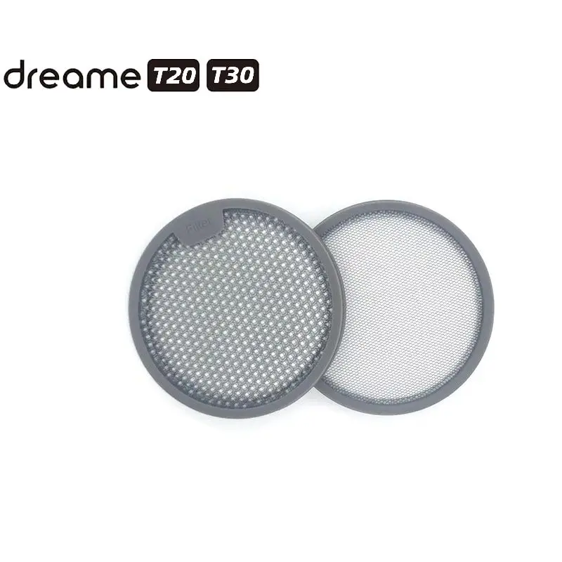 Original dreame t20 t30 handheld aspirador de pó parte kits lavável filtro hepa
