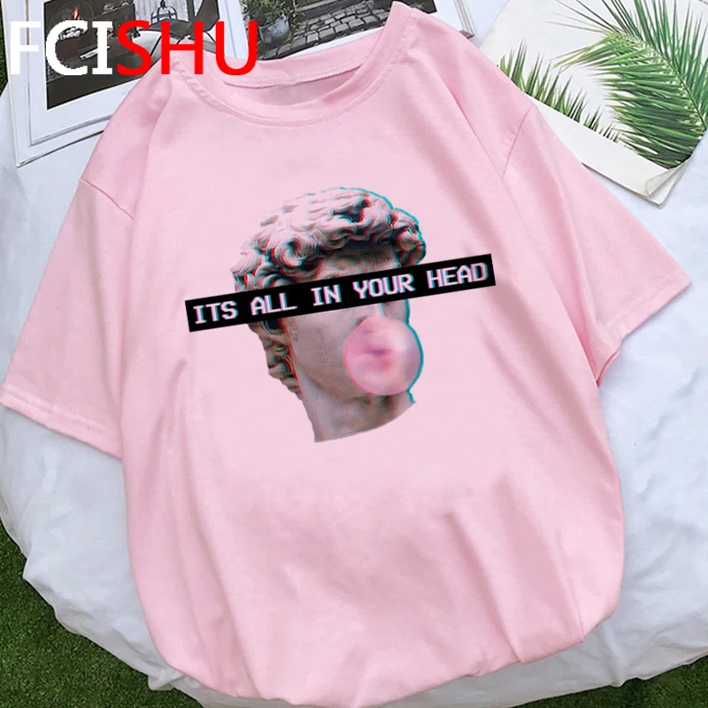 Vaporwave-T-shirt unisexe, streetwear, hip-hop, graphique, cool, été