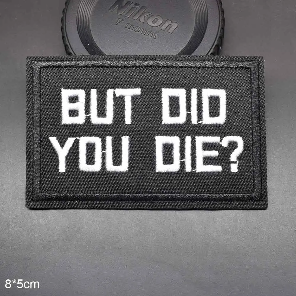 But Did Bad Decisions Letters Words Freedom Proud to be An america Novelty Iron On Embroidered Clothes Patches For Clothing