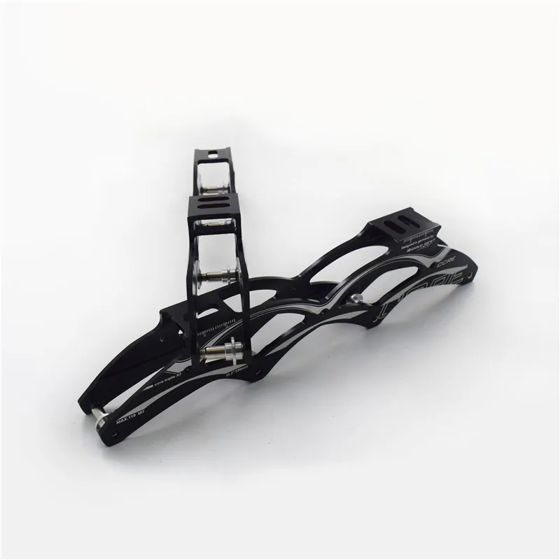 Core3 Inline Speed Skate Frame 4 Wheels 90mm 100mm 110mm Skating base for Powerslide Core 3 13.2\'\' 12.5\'\' 11.8\'\' 150 165mm 195mm