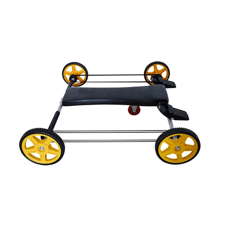 Frog Exercise Bike Core Muscles Beautiful Buttocks Legs Abdominal Wheel Four-wheel Rebound Physical Fitness Exercise