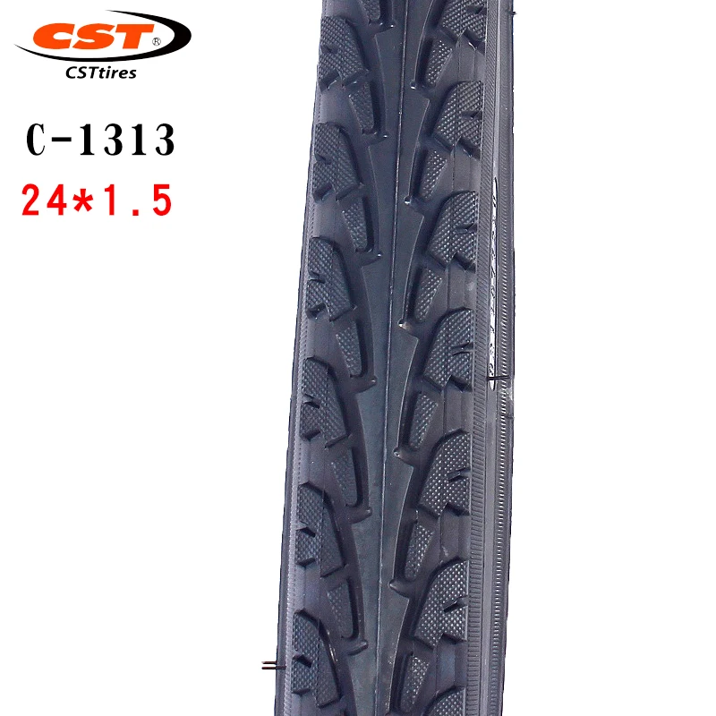 CST-Anti-skid Steel Wire Mountain Bike Tires, Bicycle Accessories, Bicycle Tire, C1313, 24 \