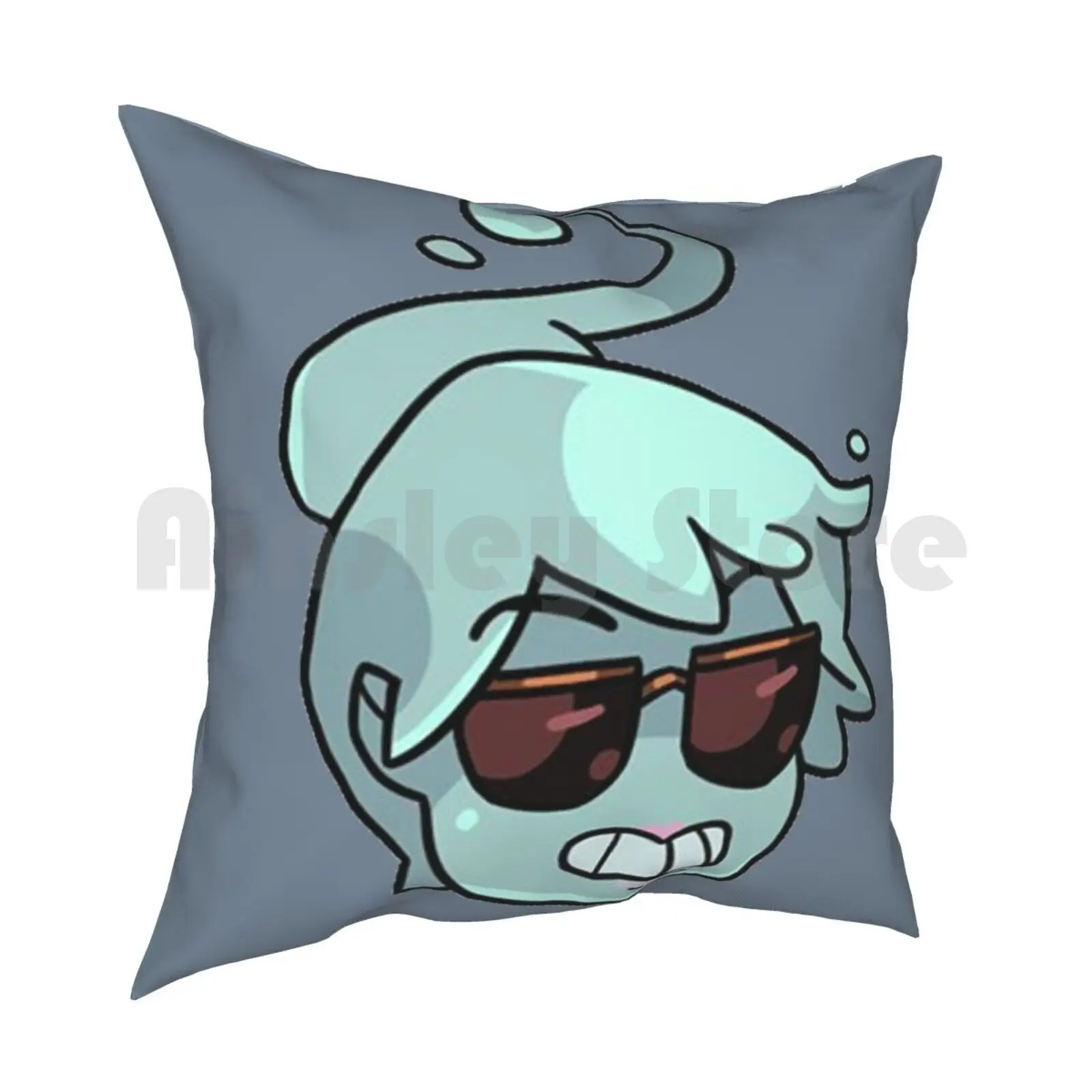 Monster Prom : Polly Geist Pillow Case Printed Home Soft Throw Pillow Monster Prom Monster Prom Those Awesome Guys Video