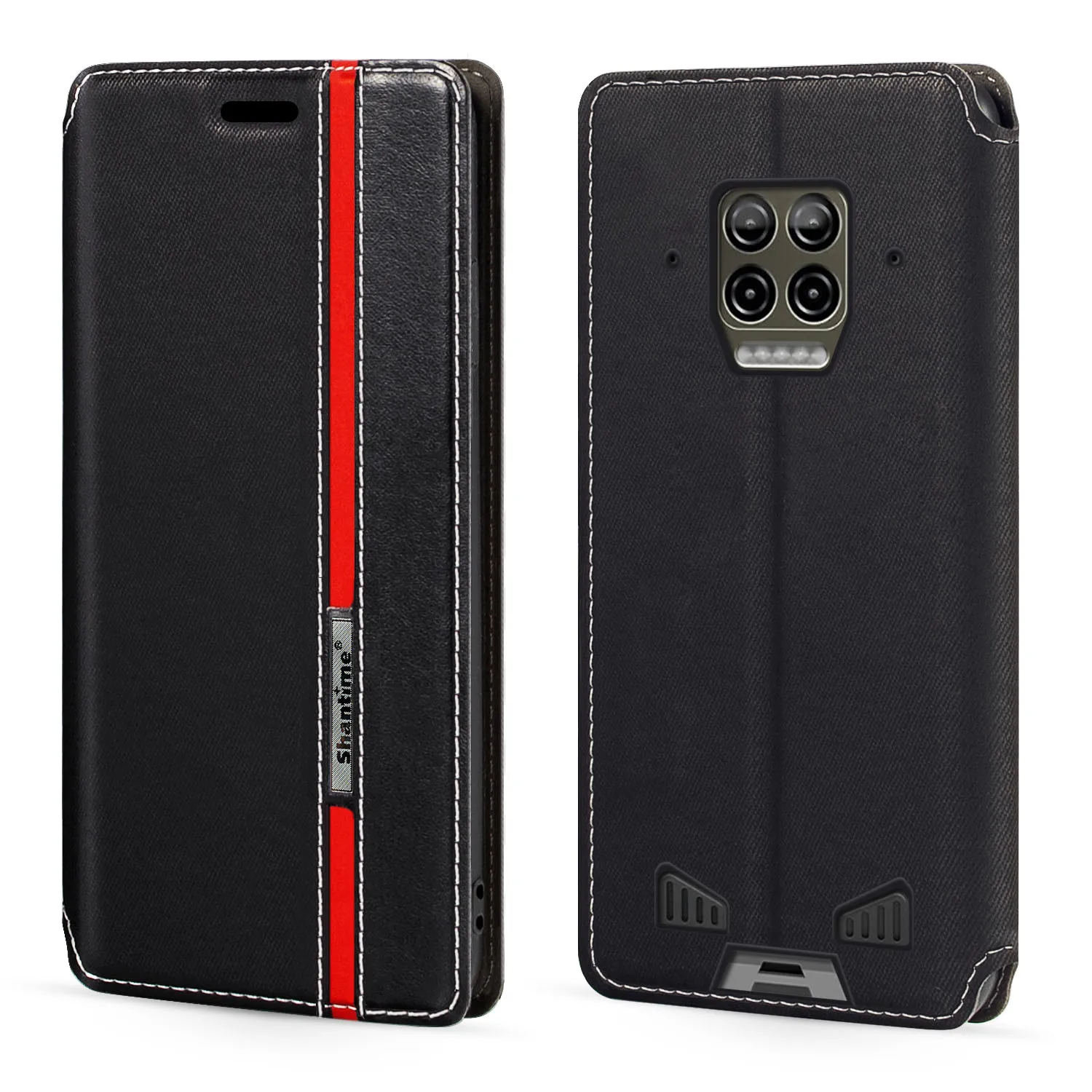 

Модный разноцветный кожаный чехол-книжка с магнитной застежкой Для Doogee S86 Pro