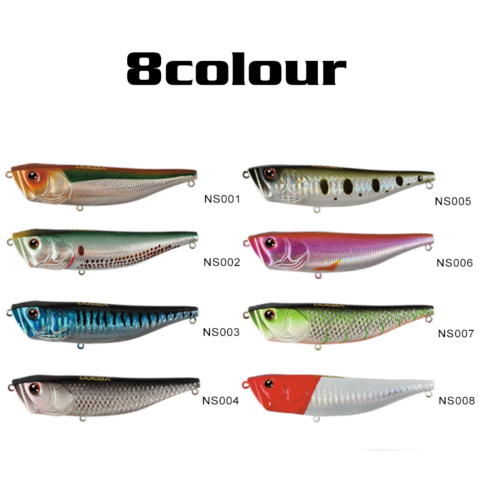 NOEBY Wobbler Topwater – Señuelo flotante de superficie 100mm - imagen 4