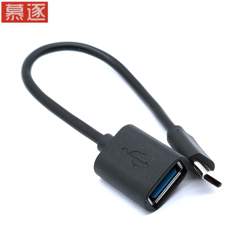 C محول USB 3.1 ذكر إلى USB أنثى كابل USB-C أندرويد OTG محول نوع نوع c الهاتف المحمول OTG بيانات لين