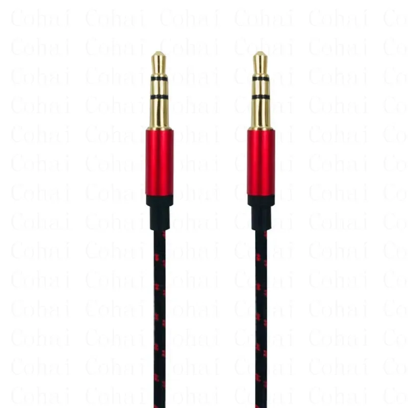 Jack da 3.5mm cavo Audio Jack da 3.5mm maschio a maschio cavo Audio Aux per Samsung S10 altoparlante per cuffie per auto cavo linea cavo Aux altoparlante