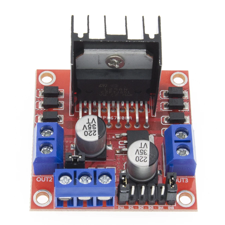 L298 New Dual H Bridge DC Stepper Motor Drive Controller Board Module L298N for Arduino stepper motor smart car robot