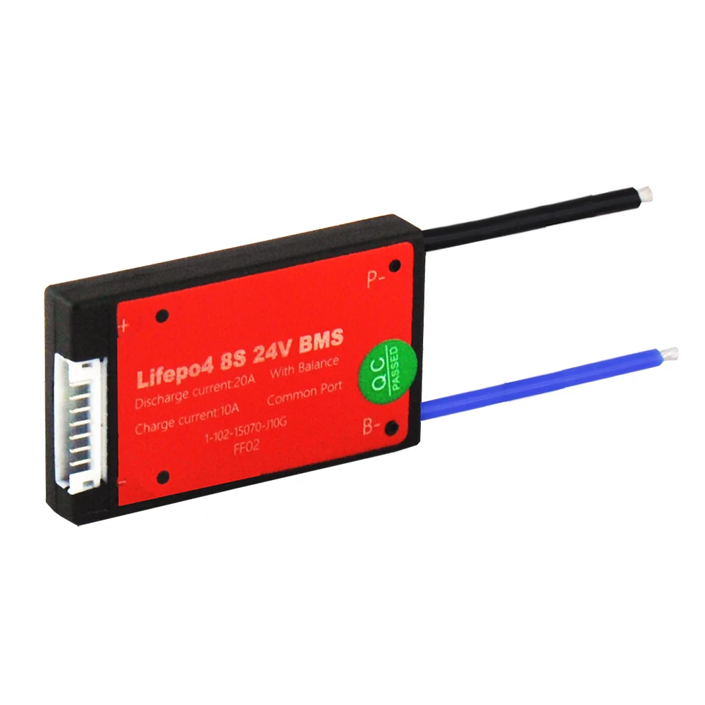 LiitoKala waterproof 8S 24v 29.6v 20A BMS lithium lipo 3.2V lifepo4 bms for electric scooter use