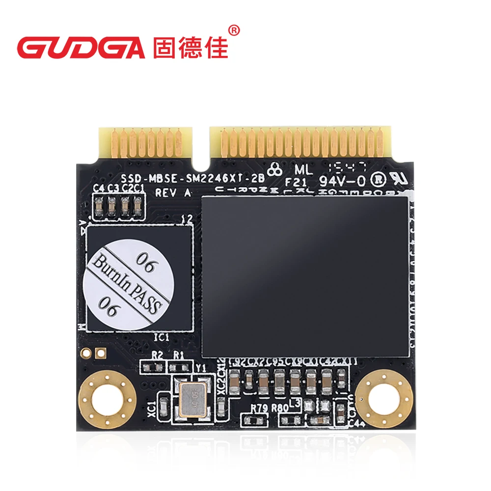 GUDGA SSD mSATA Half Size SSD 1tb128GB 256GB 512GB HDD SATAIII For Desktop Laptop Computer hard drive disk mSATA ssd half size