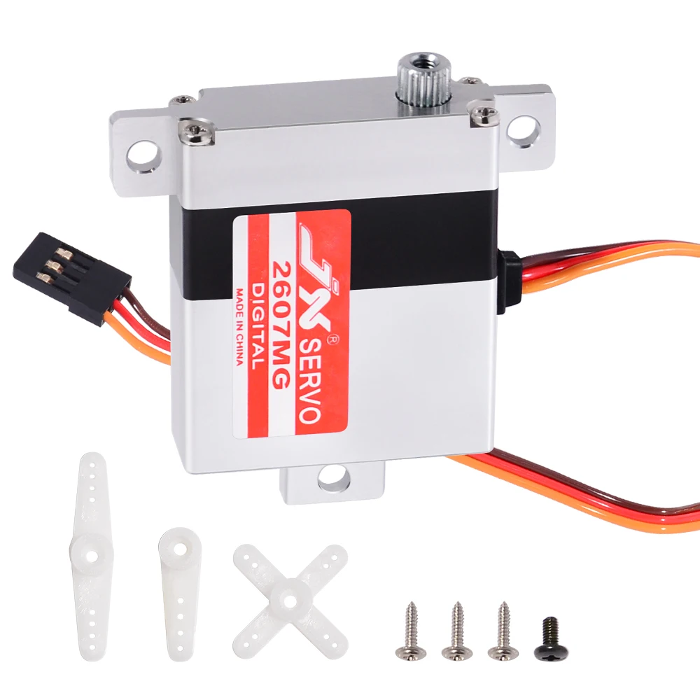 JX 서보 PDI-2607MG PDI-2105MG PDI-HV2107MG 7.9kg CNC 디지털 메탈 기어 코어 모토 케이스 윙 서보 RC 드론 글라이더용