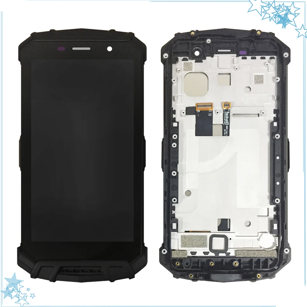 

5.2" For Doogee S60 LCD Display Touch Screen Digitizer Assembly With Frame For Doogee S60 Lite LCD Smartphone Replacement