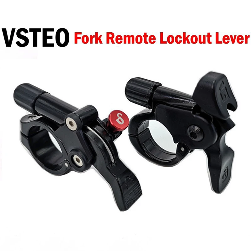 NEW VSTEO MTB Mountain Bike Bicycle Parts SR ST Fork Remote Lockout Lever With Cable for XCR XCM EPIXON EPICON Suspension Forks