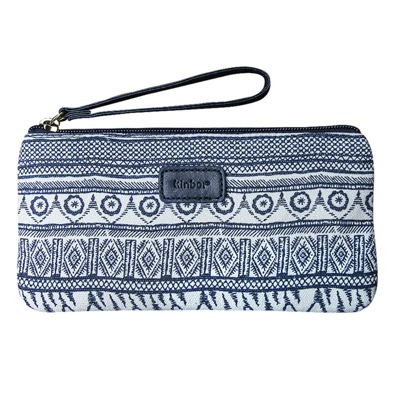 KINBOR Bohemian Style Creative Pencil Bag High-capacity Student Pencil Case 1PCS