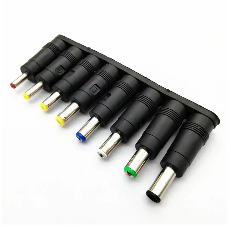 8bit Cắm 5.5 * Jack 2.1Mm Cái Đến Nam Phích Cắm Laptop DC Adapter AC DC Jack Sạc kết Nối Bộ Chuyển Đổi Nguồn Điện Cắm