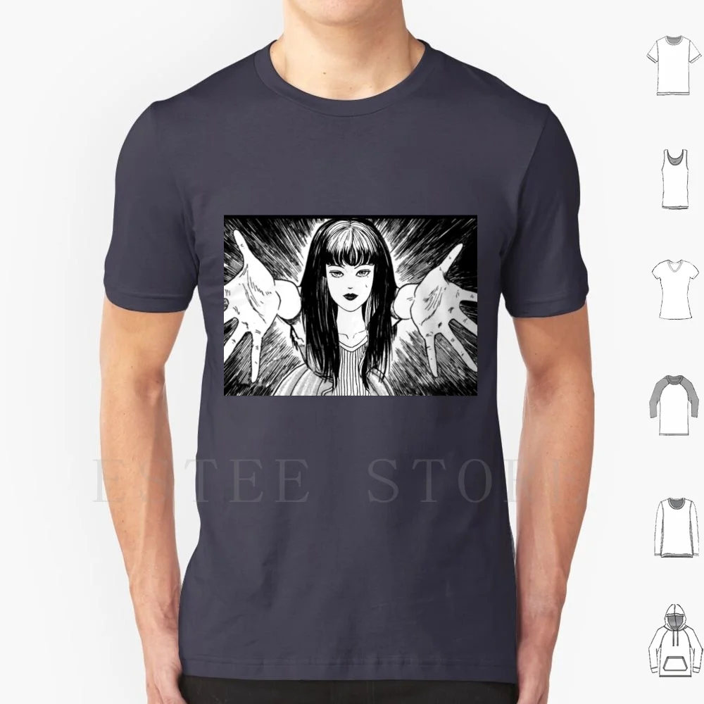 Tomie Embrace T Shirt Men Cotton 6xl Uzumaki Junji Ito Junji Ito Ito Horror Horrorcorridor Scary Manga Spiral Tomie Souichi The