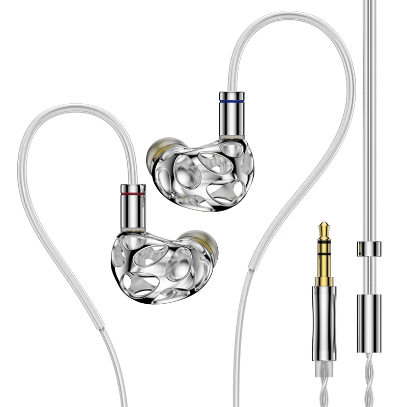 BLON BL-A8 Prometheus 10mm Lightweight Diaphragm In Ear Earphone Running Headphones Sport Music Earbuds BLON MINI BL-03 BL-01 A8