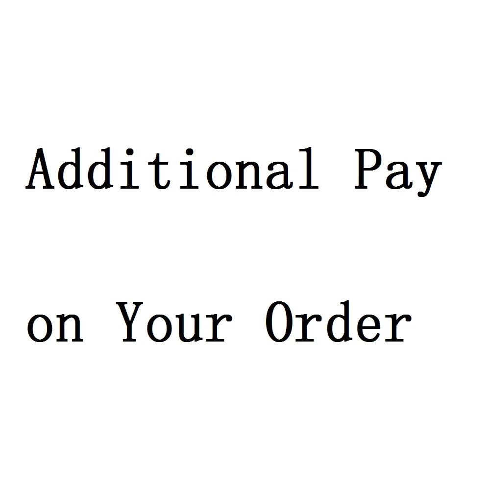 Additional Pay on Your Order - engrave words fee