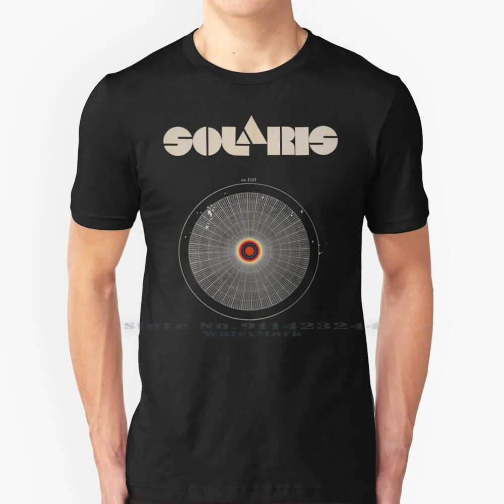 Solaris Movie Shirt! T Shirt Cotton 6XL Solaris Sci Fi Science Fiction Retro Vintage Classic Cult Film Tarkowski