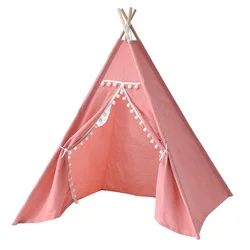 Kid Play House Wigwam for Children 1.35/1.6m Portable Children Tipi Tents Teepee Tent  Tipi Infantil Kid Tent Girl play room