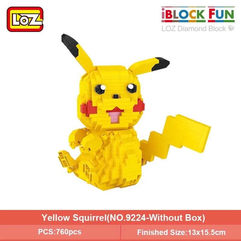 LOZ Diamond Blocks Mouse Hamster Cartoon Uncle Model Blocks Kid Lovely Gift Plastic Building Blocks Girl Toys Children