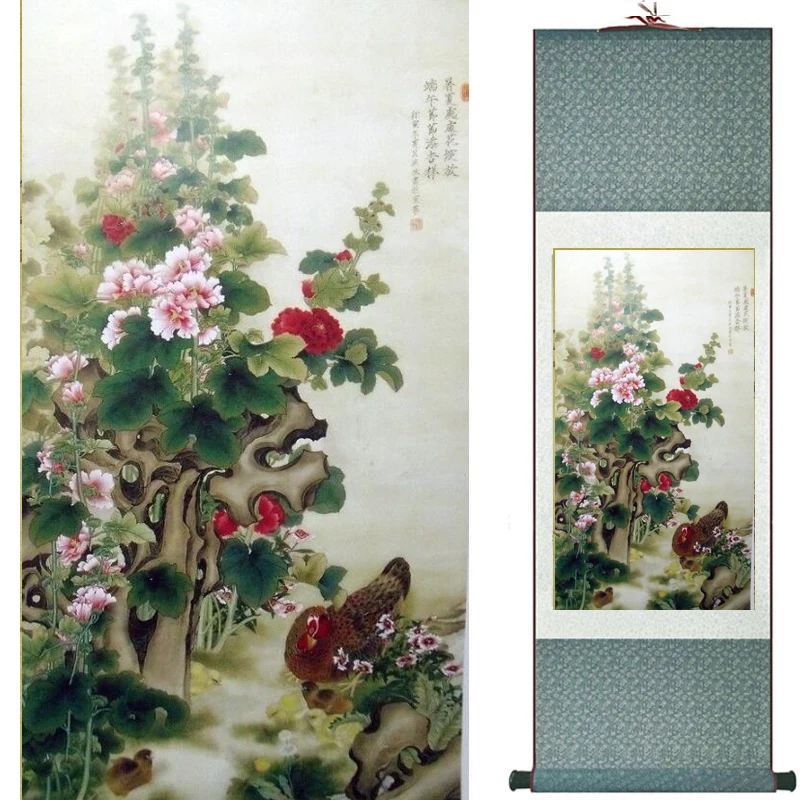 

Birds and flowers painting home office decoration painting living room painting 2019081206