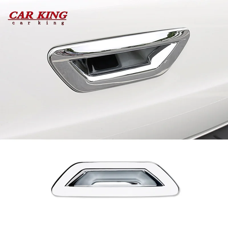 

ABS Chrome Car Styling Accessories For Ford Edge 2015 2016 2017 Car Tail door protector handle Bowl Cover Trim Cover Trim 1pcs