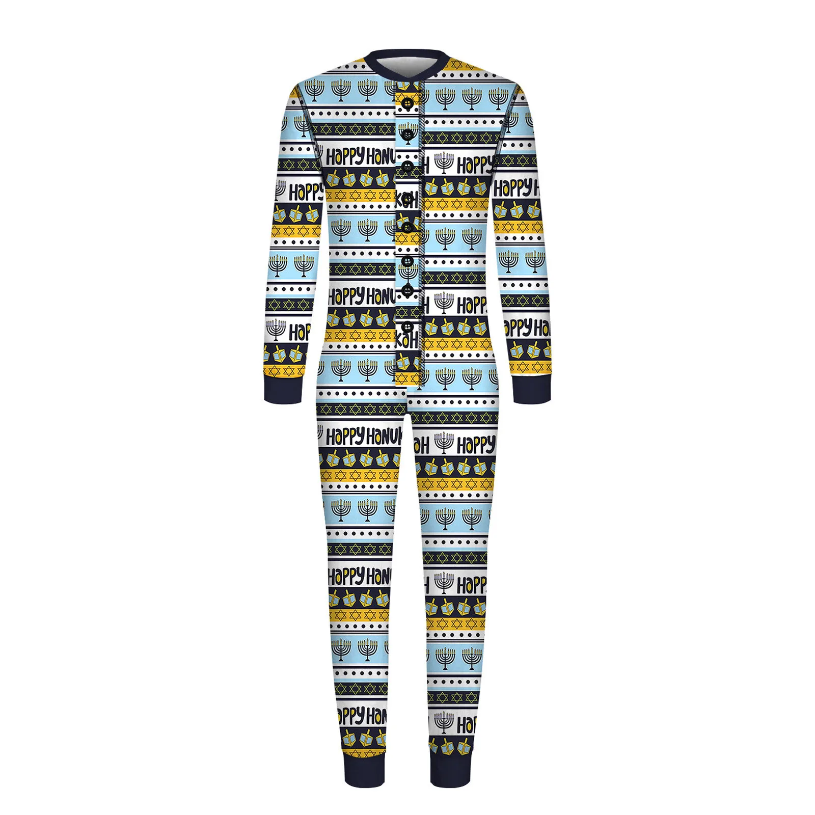 Macacão de manga longa macacão de manga longa homem pijamas de pijamas de pijamas hombre invierno